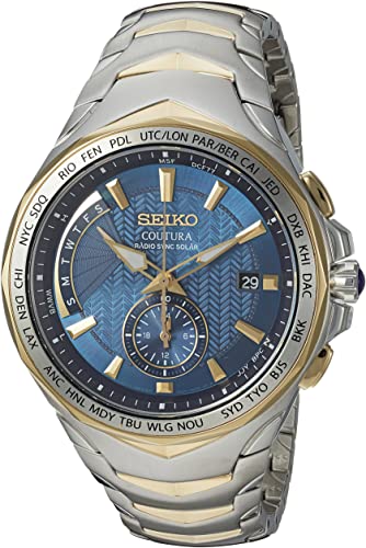 Amazon.com: Seiko Men's SSG020 COUTURA Analog Display Japanese .