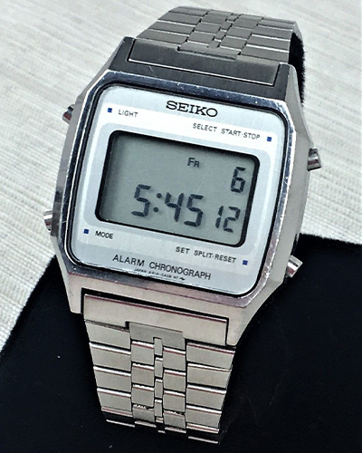 Seiko vintage LCD watch - Ansel Elgort - Billionaire Boys Club .