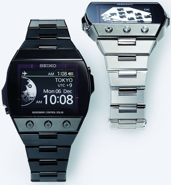 Seiko Active Matrix EPD e-Ink: The Digital Watch Is Back In Style .