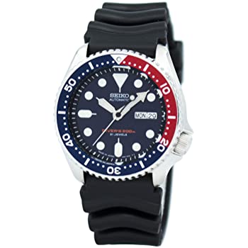 Amazon.com: Seiko Divers Automatic Blue Dial Men's Watch: Watch