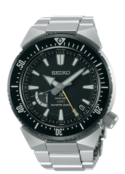 Seiko Prospex Spring Drive Transocean GMT Titanium Dive Watch SBDB0