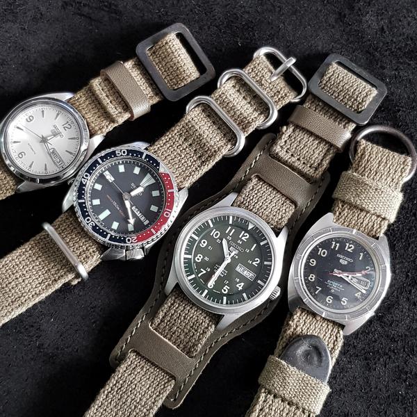 OGL Military Watch Straps with Seiko Watches – Rugged Gentlemen Shop