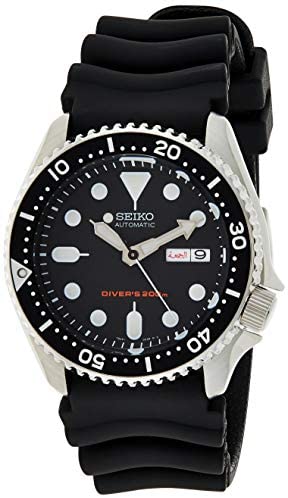 Amazon.com: Seiko Men's Automatic Analogue Watch with Rubber Strap .