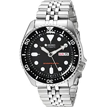 Amazon.com: SEIKO Men's Black Boy automatic diver's watch SKX007K2 .