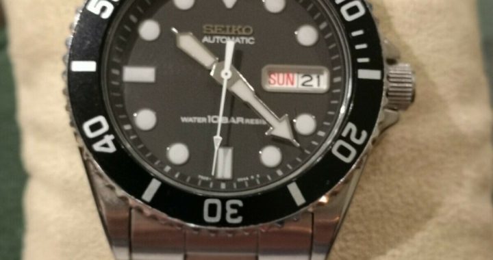 Seiko SKX031 7s26 0040 Watch Submariner Diver Automatic Men - Mod .