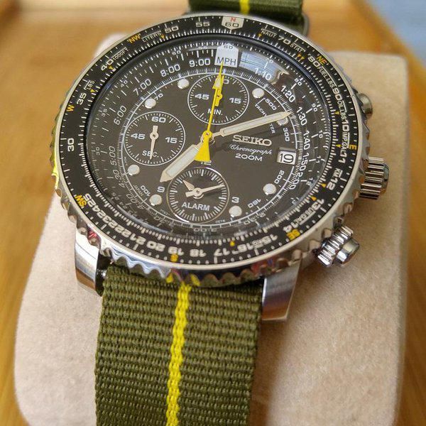 FS: Seiko Flightmaster SNA411 – WatchPatrol | Seiko, Watches .