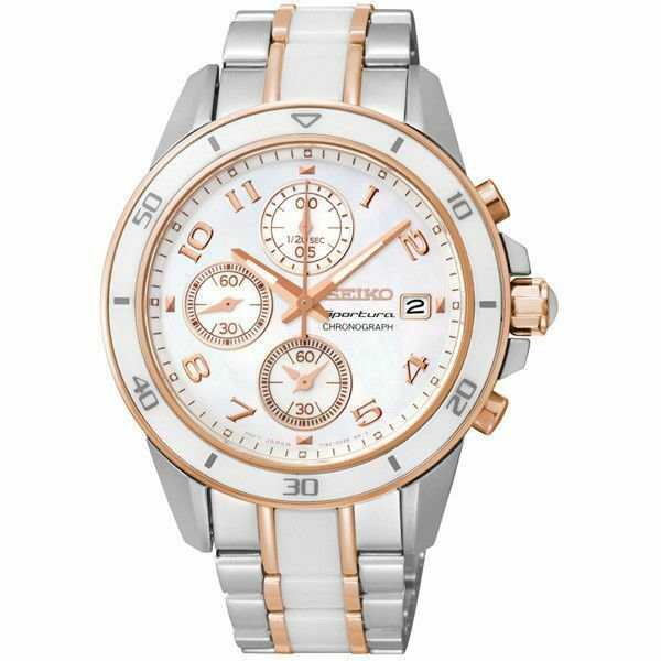 Seiko Sportura Chronograph Ladies SNDX54 Watch for sale online | eB