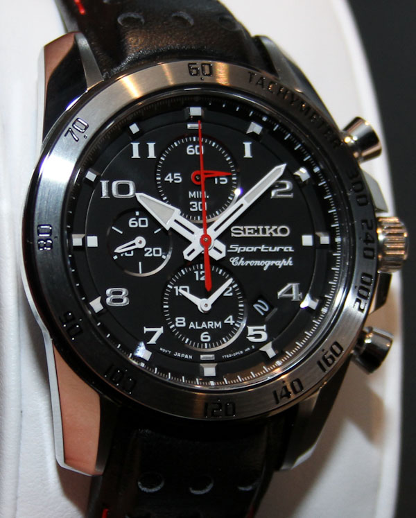 Seiko Sportura Alarm Chronograph Watch Hands-On | aBlogtoWat