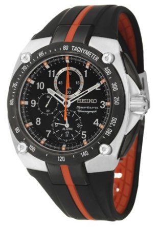 Amazon.com: Seiko Men's SNAE07 Sportura Chronograph Watch: Seiko .