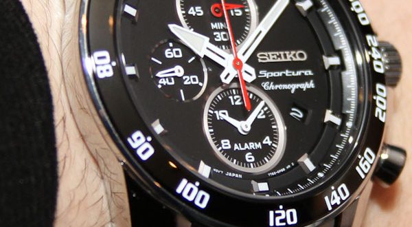 Seiko Sportura Alarm Chronograph Watch Hands-On | aBlogtoWat