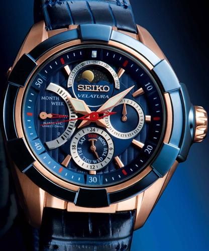 Velatura Kinetic Direct Drive srx010 - Seiko Velatura wrist watch .