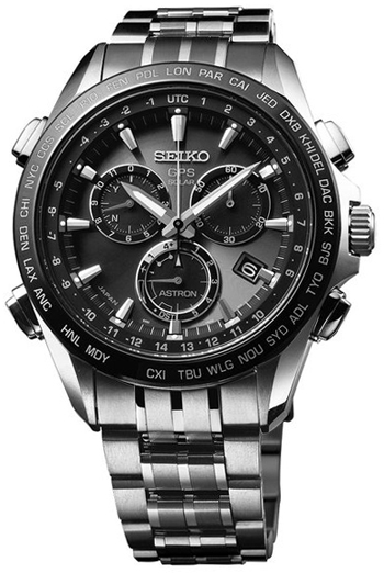 Seiko Astron GPS Solar Chronograph Men's Watch Model: SSE0
