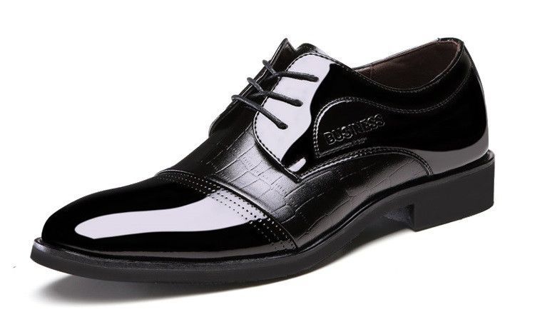 Mens Edgy Professional Dress Boot Shoes | Mens patent leather .