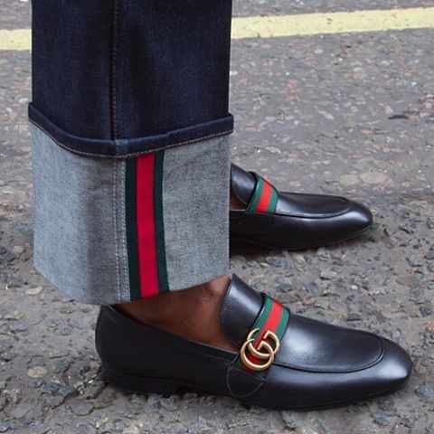 gucci loafers shoes mens fashion | Gucci men shoes, Gucci dress .