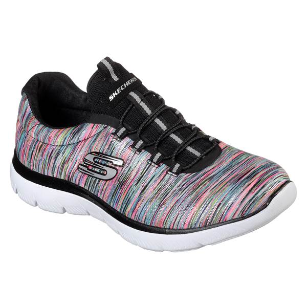 Skechers Women's Summits Athletic Shoes - 12984-BKMT-7W | Blain's .