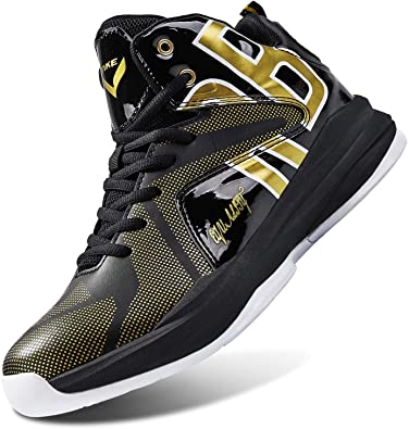 Amazon.com | WETIKE Kid's Basketball Shoes High-Top Sneakers .