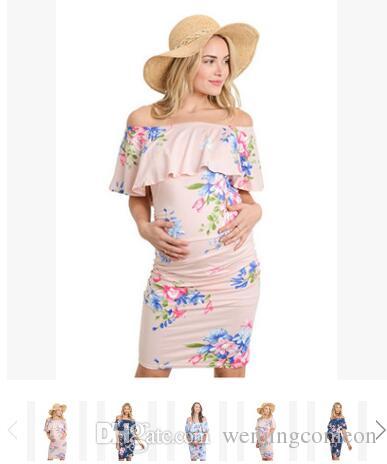 2020 Maternity Dress Fashion Summer Maternity Clothes Photography .
