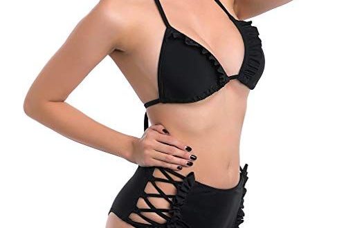 Swimwear 2019 Swimsuit for Women Halter Bikinis Set Swimming .