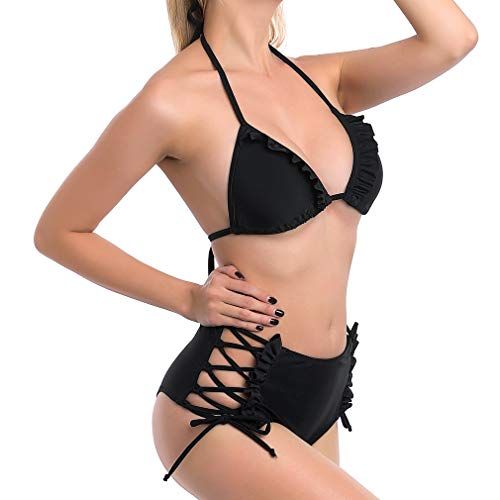 Swimwear 2019 Swimsuit for Women Halter Bikinis Set Swimming .