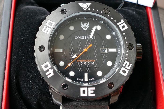 Swiss Eagle Abyss, men's diving watch, 2017, never worn, - Catawi