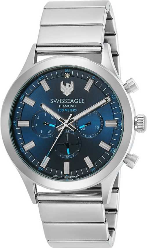 Swiss Eagle SE-9143-22 Analog Watch - For Men - Buy Swiss Eagle SE .