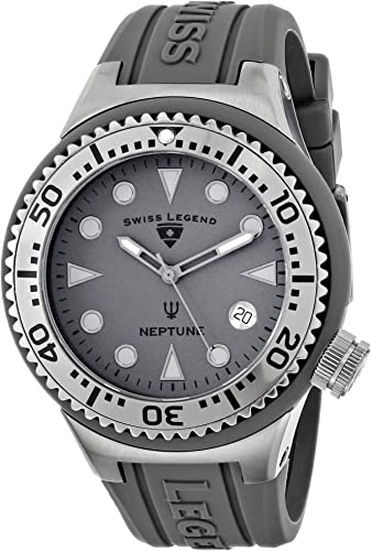 Amazon.com: Swiss Legend Unisex 11044D-PHT-14 Neptune Analog .