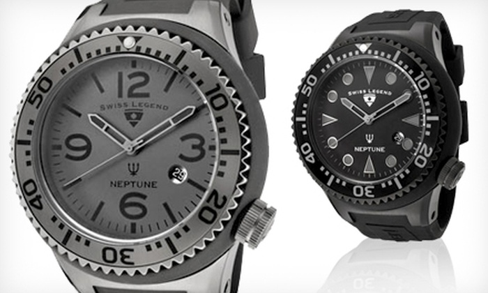 $59 for a Swiss Legend Men's Neptune Watch | Groupon Goo