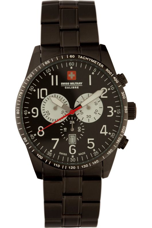 Swiss Military Calibre Mens Red Star Chronograph | Military .