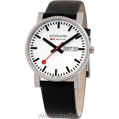 Mens Mondaine Swiss Railways Watch A6673034411SBB | Mondaine .