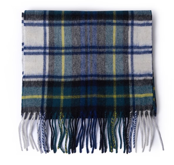 Barbour New Check Tartan Scarf in Green | Barbo