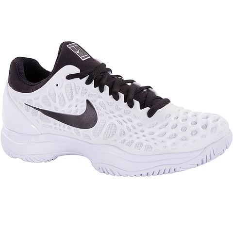 Nike Zoom Cage 3 Junior Tennis Shoe White/bla