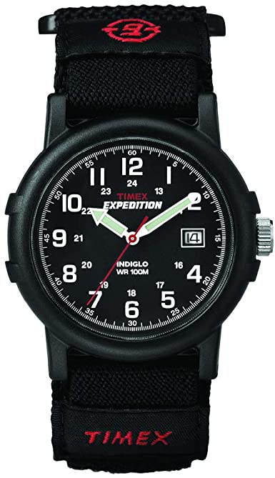 Amazon.com: Timex Men's T40011 Expedition Camper Black Fast Wrap .