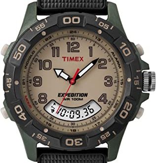 Amazon.com: Timex Men's T45181 Expedition Resin Combo Brown/Green .