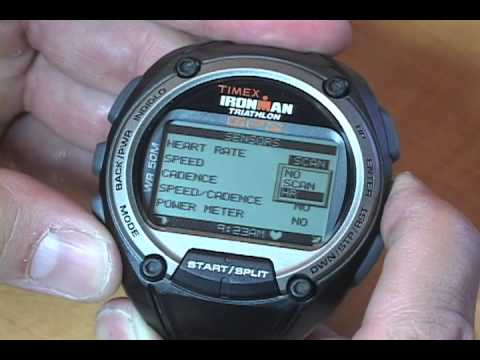 TIMEX Ironman Global Trainer GPS: Set-Up with HRM and Bike Sensors .