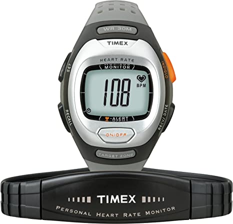 Amazon.com : Timex Mid-Size T5G971 Personal Trainer Heart Rate .