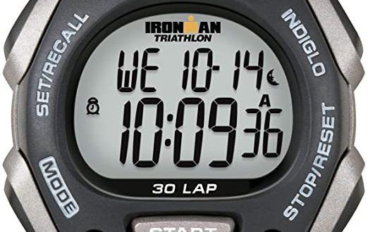 Amazon.com: Timex Men's T5E901 Ironman Classic 30 Gray/Black Resin .