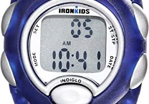 Amazon.com: Timex Kids' T7B9829J IronKids Translucent Blue Sport .