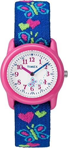 Amazon.com: Timex Girls T89001 Time Machines Hearts & Butterflies .