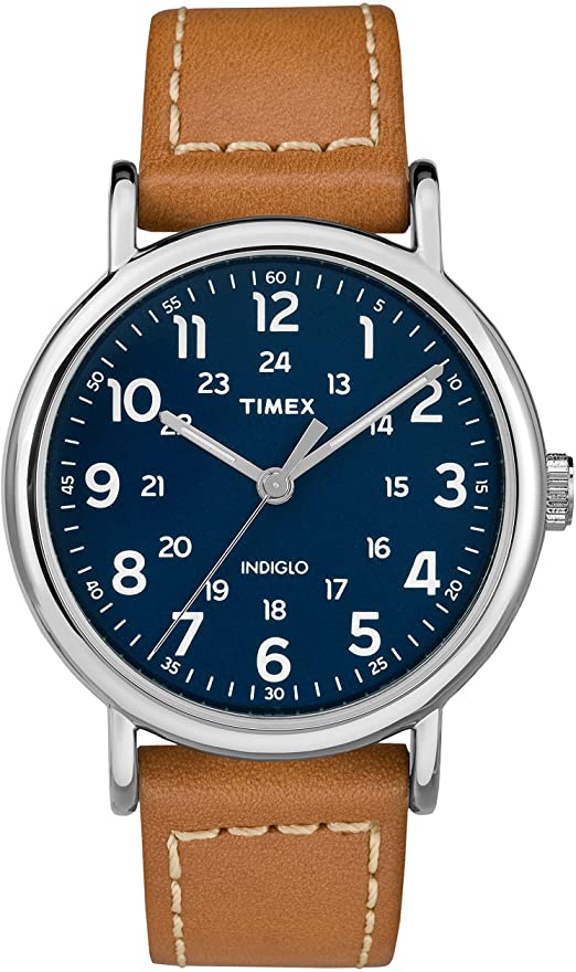 Amazon.com: Timex Men's TW2R42500 Weekender 40mm Brown/Blue Two .