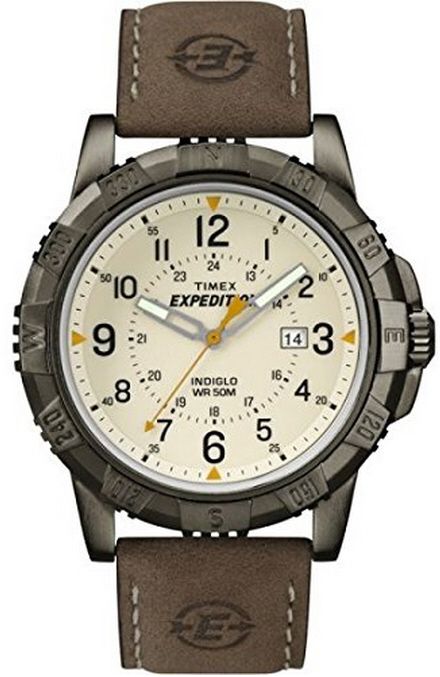 Men's Brown Timex Expedition Rugged Metal Watch T499