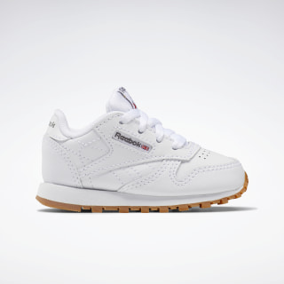 Reebok Classic Leather Shoes - Toddler - White | Reebok