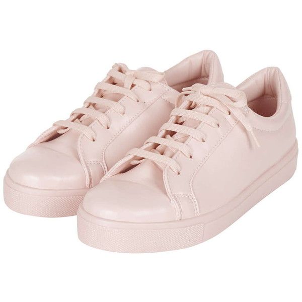 TOPSHOP COPENHAGEN Drenched Sneakers ($35) ❤ liked on Polyvore .