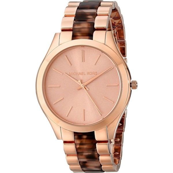 Michael Kors MK4301 - Slim Runway (Rose Gold/Blush Tortoise .