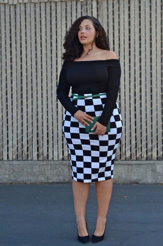 Trendy Plus Size Outfits With Stripes – thelatestfashiontrends.c