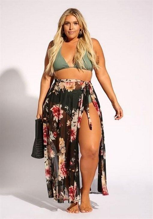 20+ Catchy Summer Outfits Ideas For Plus Size Women - woman plus .
