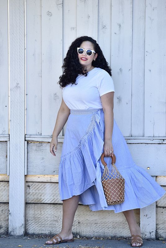 The Only Skirt You Need this Summer | Girl With Curves | Plus size .