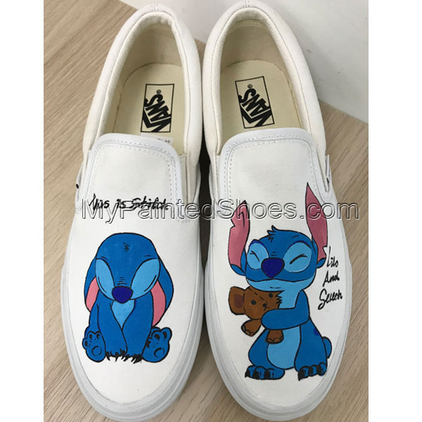 Lilo and Stitch Vans Shoes Lilo and Stitch Shoes for Women Ani