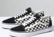 VANS Checkered Old Skool Black & White Shoes - CHECK - 302578917 .