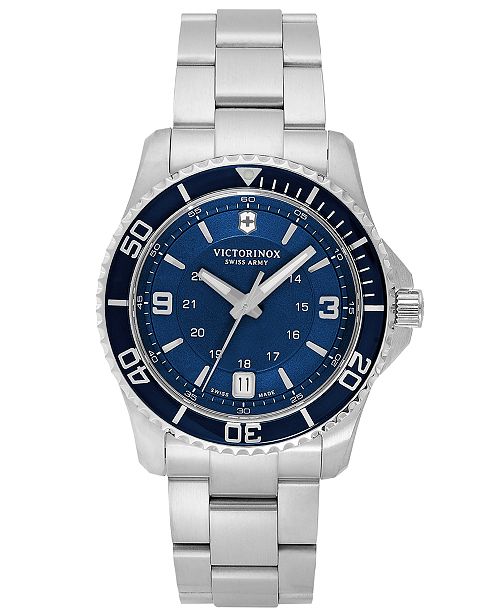 Victorinox Swiss Army Watch, Women's Maverick GS Stainless Steel .