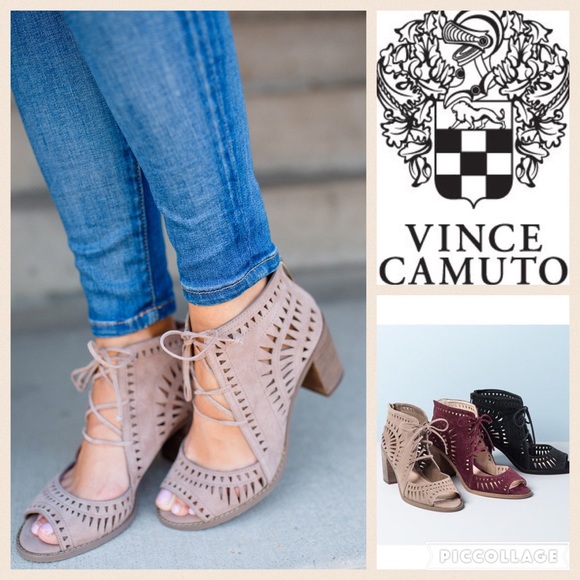 Vince Camuto Shoes | Tarita Lace Up Sandal In Smoke Cloud | Poshma